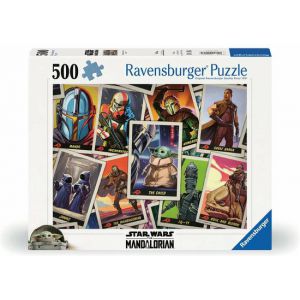 Puzzel 500 stukjes Starwars the mandalorian - the child