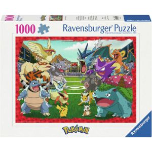 Puzzel 1000 stuks conforntatie tussen pokemons