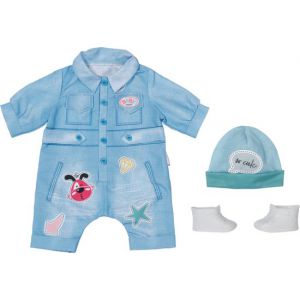 Baby born deluxe jongens kleren overall