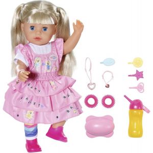 BABY Born Little Sister Blond - Babypop 36 cm