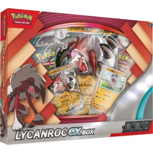 Pokemon TCG ex box lycanrox