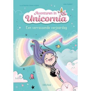 Boek avonturen in unicornia - een verrassende verjaardag