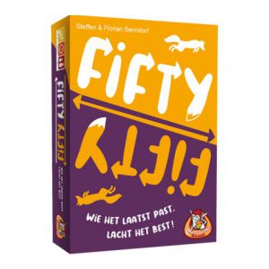 Fifty Fifty White Goblin Games Kaartspel