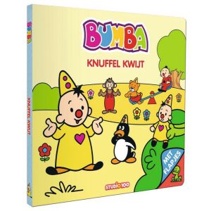 Bumba Boek - Kartonboek met flapjes - Knuffel kwijt 