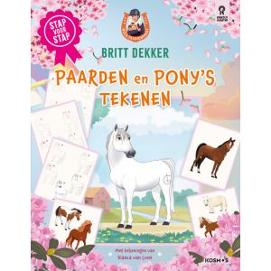 Boek paardenpraat Stap voor stap paarden en pony's tekenen