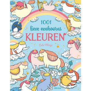 Kleurboek 1001 lieve eenhoorns