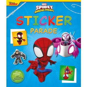 Sticker parade spidey and his friends