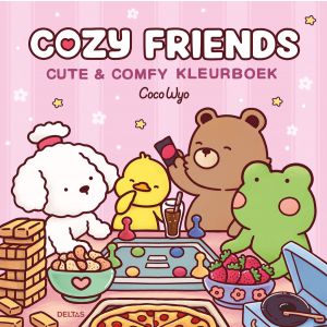Cozy Friends Cute & Comfy kleurboek Coco Wyo