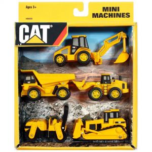 CAT mini constructie machines 5-pack