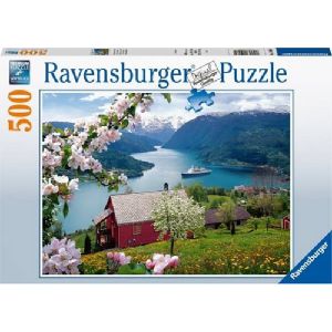 Puzzel 500 stuks scandinavische idylle 