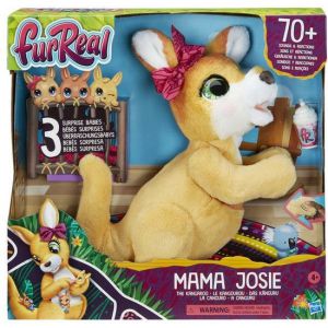 FurReal Mama Josie de Kangoeroe - Interactieve Knuffel 