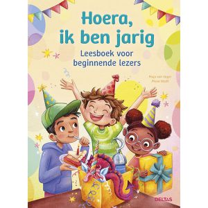  Leesboek voor beginnende lezers - Hoera, ik ben jarig 