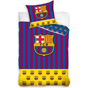 Dekbed FC Barcelona stripes