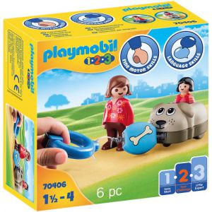 1.2.3. Hondentrein Playmobil (70406)