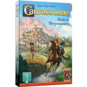  999 Games - Carcassonne: Bodes & Burgemeesters - Uitbreiding 5 - Nieuwe Versie - NL - EN 