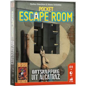 Pocket Escape Room: Ontsnapping uit Alcatraz Breinbreker 