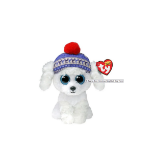 Ty Beanie Boo Christmas Sleighbell Dog 15cm