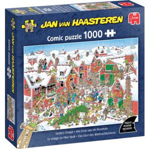 Jan van Haasteren - Het dorp van de Kerstman - 1000 stukjes - Legpuzzel