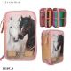Miss Melody 3-vaks etui DUSTY ROSE