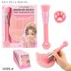 TOPModel kwast en cleaning pad Kitty BEAUTY and ME
