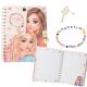Topmodel dagboek met slot en armband