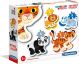 Puzzel 2,3,4,5 stukjes wilde dieren