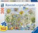 Ravensburger puzzel Bloeiende Tuinkas - 300 stukjes extra groot 