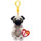 Ty Beanie Babies Bellies Clip Izzy Dog 10cm