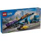 Lego city 60408 transportvoertuig met sportauto