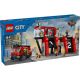 Lego city 60414 brandweerkazerne en brandweerauto