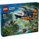 Lego city 60437 exploartion jungle onderzoekers helikopter bij de basis