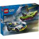 Lego City 60415 politiewagen en snelle achtervolging