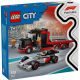 LEGO 60493 City F1® displaytruck met Audi F1® racewagen