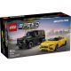 Lego speed champions 76924 mercedes-AMG G63 en Mercedes-AMG SL63