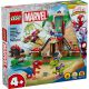 Lego spidey 11200 spidey en gobby's raptorstrijd bij de boomhut