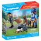 Playmobil 71731 politiehond met boef