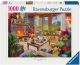 Puzzel 1000 stuks de gezellige hut
