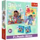 Puzzel Stitch 30 en 48 stukjes en memory 