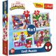 Puzzel spidey and friends 4-in-1