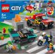 60319 Brandweer en politie achtervolging Lego