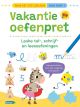 Vakantie oefenpret - leuke tel-, schrijf- en leesoefeningen - naar groep 3
