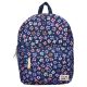 Rugzak Milky Kiss Prestige donkerblauwe bloemen 