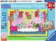 Puzzel 2x12 peppa pig