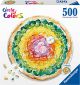 Puzzel 500 stukjes Circle of colors - pizza