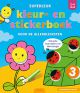 Kleur en stickerboek voor de allerkleinsten