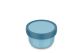 Campus fruitbox 300 ml met vorkje - Cool blue